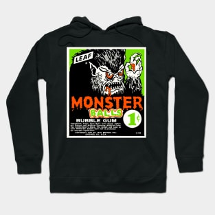 Monster Balls classic Leaf bubble gum Hoodie